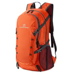 sac à dos professionnel pliable, ultraléger, étanche, 40l, pour Camping en plein air, escalade, alpinisme, randonnée - Type Orange