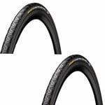 Continental Grand Prix 4 Season Folding Bike Tyres 700 X 25C 2 Tyres Twin Pack