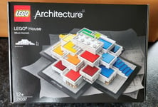 LEGO Architecture 21037 LEGO HOUSE Exclusive Hard to Find Limited New & Sealed+