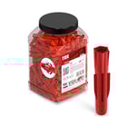 TOX Chevilles universelles TRI 8 x 51mm en Big Pack, chevilles pour presque tous les matériaux de construction, 400 pièces dans une boîte ronde incassable et polyvalente, 2500 ml, 010260002