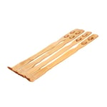 18" Handy Bamboo Massager Back Scratcher Wooden Body Stick Rolle