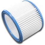 Vhbw - filtre rond à plis pour aspirateur multifonction, compatible avec Nilfisk Aero 26-21 pc, 26-2L pc, 31-21 Inox pc