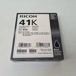 Ricoh GC41K genuine Black Ink 405761 SG 7100 3110 3120  Inks out of date