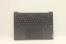 Lenovo Yoga 9 14IAP7 Palmrest Cover Touchpad Keyboard Swiss Black 5CB1H23719