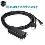 Adaptateur de carte réseau Ethernet RJ45, Micro USB,adaptateur de carte réseau pour Fire TV Stick Chromecast