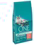 Purina ONE Adult Lax & fullkorn - 9,75 kg