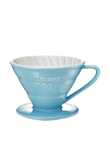 Tiamo V02 Coffee Dripper Ceramic Blue