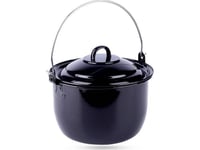 Ambiance Hängande Emaljerad Ungersk Kittel Med Lock 20 Cm, 3,8 L