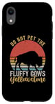 Coque pour iPhone XR Ne caressez pas les vaches pelucheuses Buffalo & Bison du parc Yellowstone