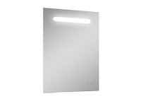 IMAGE Spegel 60 cm LED - höjd 80 cm med 2 USB-kontakter och Anti fog