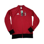AC Milan Football Men Adidas Red Anthem Jacket NEW - Small