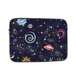 Laptop Case,10-17 Inch Laptop Sleeve Case Protective Bag,Notebook Carrying Case Handbag for MacBook Pro Dell Lenovo HP Asus Acer Samsung Sony Chromebook Computer,Space Galaxy Constellation 15 inch