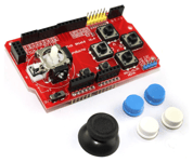 4-veis joystick shield for Arduino
