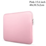 11''15.6'' Laptop Case Notebook Bag Sleeve Pouch Pink 40x30.5x2cm