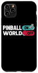 Coque pour iPhone 11 Pro Max Flippers Boule - Arcade Machine Pinball