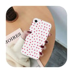 Cuty-girl Cute Strawberry Milk marble DIY Painted Bling Phone Case for iPhone 11 pro XS MAX 8 7 6 6S Plus X 5S SE 2020 XR fundas-a14-For iphone 5 5s SE