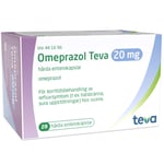 Teva Omeprazol enterokapsel 20 mg 28 st
