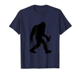Bigfoot drinking Funny Novelty Sasquatch Yeti After Party T-Shirt