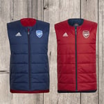 Arsenal x TFL Small Reversible Gilet Padded Jacket 2021/22 Adidas Bodywarmer