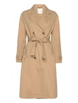 Tosca Trench Coat Rock Brown Masai
