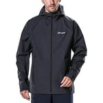 Berghaus Men's Paclite 2.0 Gore-Tex Waterproof Shell Jacket, Lightweight, Durable, Stylish Coat, Carbon, L
