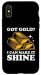 Coque pour iPhone X/XS Got Gold ? I Can Make It Shine Goldsmith