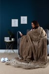 Elegantly Warm Luxury Electric Blanket Heated Throw