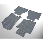 Gummimattor lampliga for Nissan Navara 2016 4delat monteringssystem