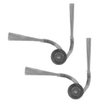 2-pack Sidoborstar Roborock Qrevo Edge Svart