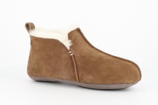 Axelda Fårskinnstofflor Innsbruck  Chestnut/White