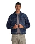 G-STAR RAW Men's Dakota Selvedge Jacket, Blue (worn in himalayan blue D23593-D317-G122), S