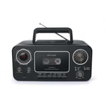 RADIO CASSETTE CD MUSE M-182-RDC - Affichage LED - Fonction répétition totale ou partielle - Lecteur Cassette - Antenne FM