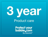 3-year product care for a COFFEE MACHINE from £30 to £39.99