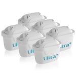 Aqualogis Ultra Water Filters fits Brita Maxtra+ Maxtra Plus Jugs Universal 6 pk