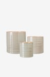 Wikholm Form - Kruka Elfrida S/3 - Beige