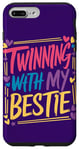 Coque pour iPhone 7 Plus/8 Plus Twinning Avec Ma Meilleure Amie - Twin Matching