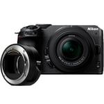 Nikon Z 30 + Z DX 16-50/3.5-6.3 VR + FTZ II Adapter