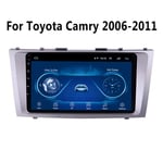 Stéréo Voiture - pour Toyota Camry 2006-2011 Radio Navigation GPS Autoradio Lecteur multimédia, avec WiFi Android Bluetooth Dsp Mp3 9 Pouces écran Tactile