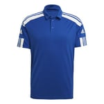 adidas Men's Squadra 21 Polo Shirt (Short Sleeve), Team Royal Blue/White, 3XL