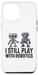 Coque pour iPhone 13 Pro Max Robot ingénieur amusant pour homme, garçon, femme, entraîneur robotique