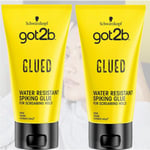 Schwarzkopf Got2b Glued Water Resistant Spiking Glue, 150ml- Pack 2