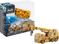 Revell Control 23497 Mini RC Crane Truck Plastic Model Kit, Yellow