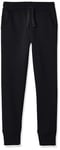 Amazon Essentials Girls' Joggers, Black, 6-7 Years