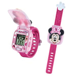 VTech 80-554267 Disney Mouse Minnie Educational Watch, Interactive Smartwatch for Kids 3+ Years, ESP Version, Pink, único