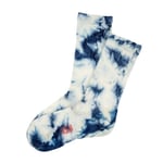 Topo Town Sock  Blue/White Tie Dye