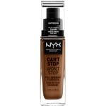 NYX Professional Makeup Can't Stop Won't Foundation Cappuccino - 30 ml