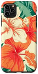 Coque pour iPhone 11 Pro Max Hawaï Tropical Floral Hawaï Fleur