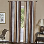 Achim (Weser) Home Furnishings ombré Window Panel, Chocolat, 50-inch by 84-inch