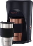 Morphy Richards Coffee On The Go 2 Mug Edition Filter Coffee Machine 162743 -New