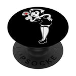 Alice Angel Blowing Kisses Gothic Angel PopSockets PopGrip Interchangeable